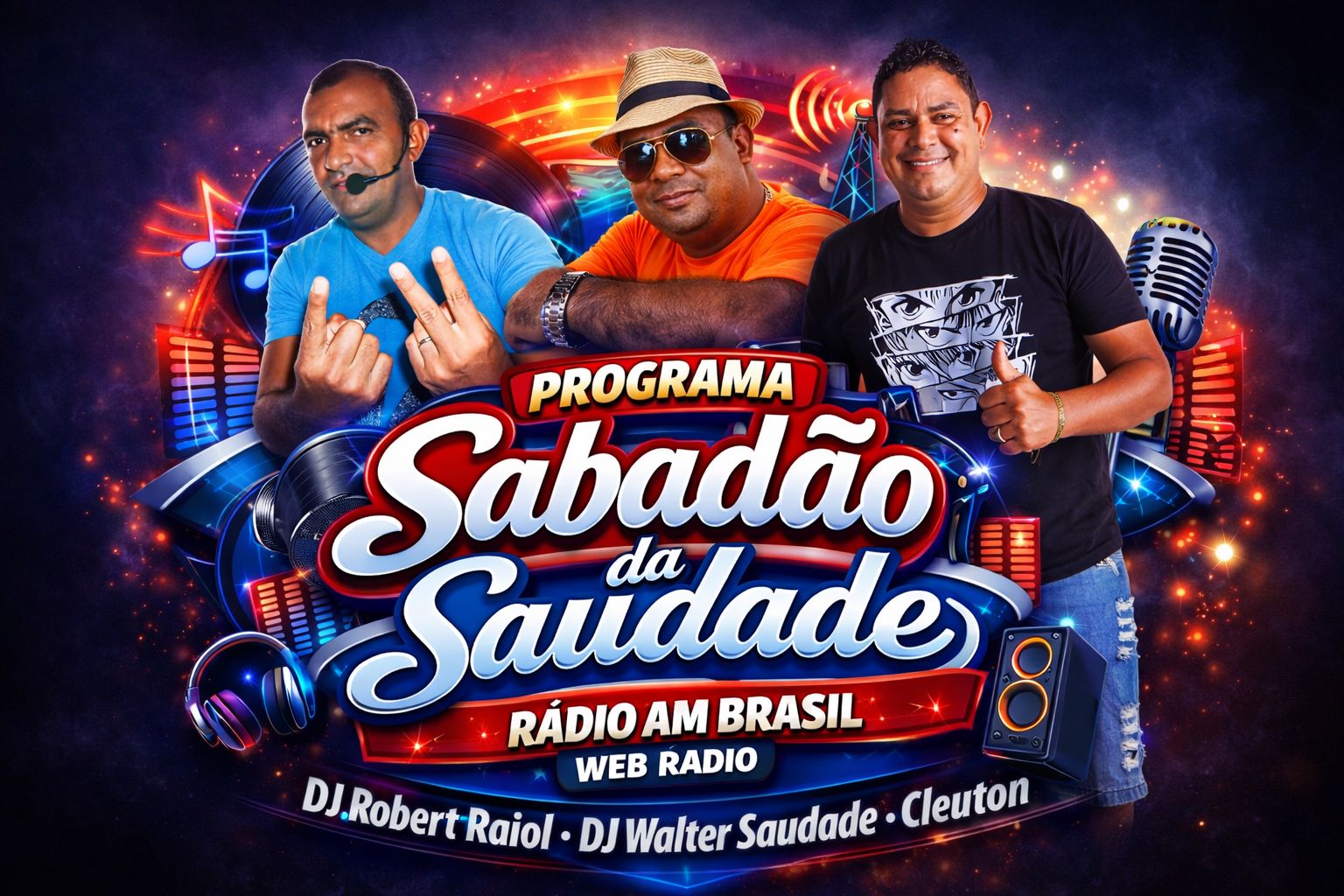 TODOS OS SABADOS PRPGRAMA SABADAO DA SAUDADE